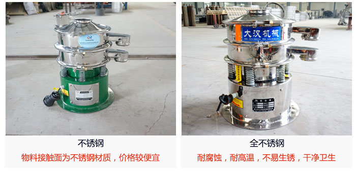 小型圓形篩做工采用:內(nèi)外拋光的制作方法,能夠保證產(chǎn)品的干凈。