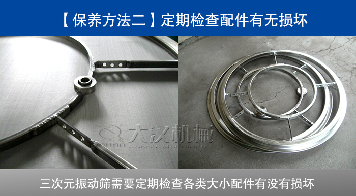 三次元振動篩