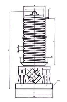 DZC垂直振動(dòng)提升機(jī)外形 DZC垂直振動(dòng)提升機(jī)外形